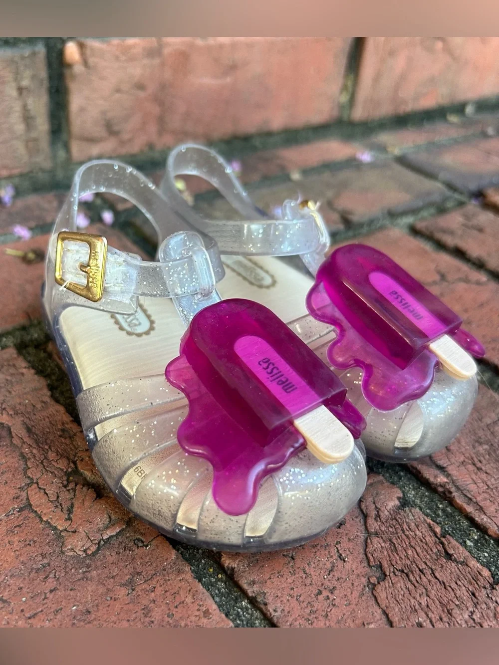 Mini Melissa Aranha Popsicle sandals